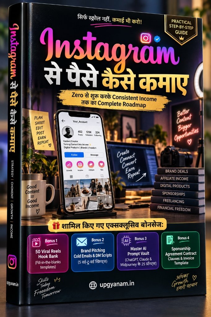 Instagram से पैसे कैसे कमाए Cover