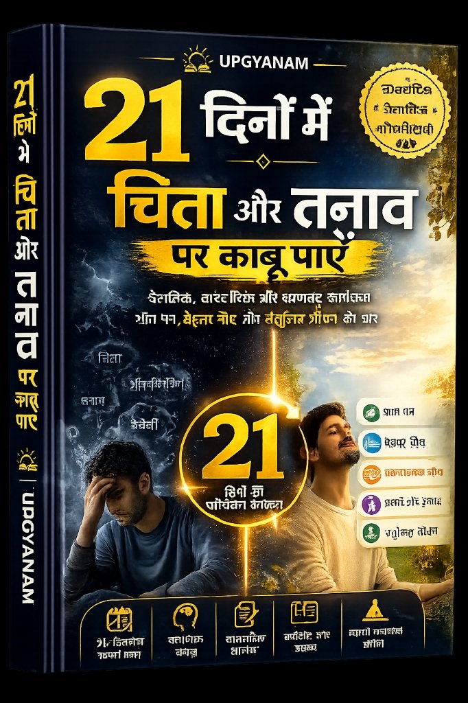 21 दिनों में चिंता और तनाव पर काबू पाएँ Cover